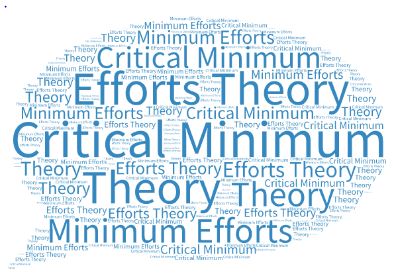Critical minimum effort Theory