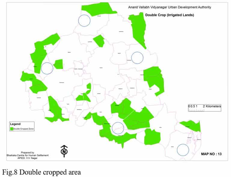Land suitability Analysis using Remote Sensing and GIS Double cropped area