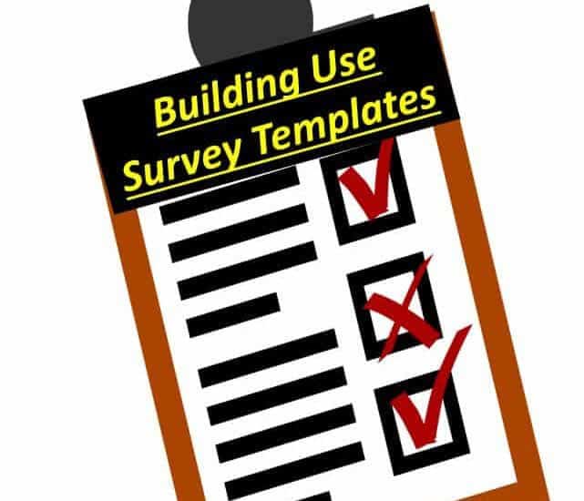 Building Use Survey Template