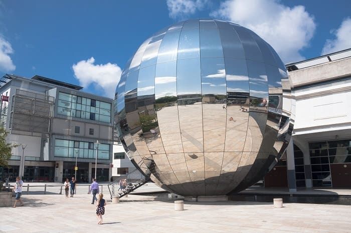 Bristol planetarium millenium space