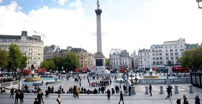 Trafalgar Square, London 
