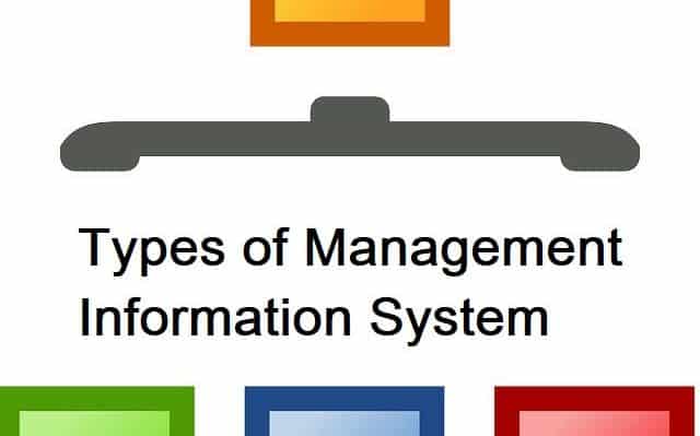 Types of Management Information System