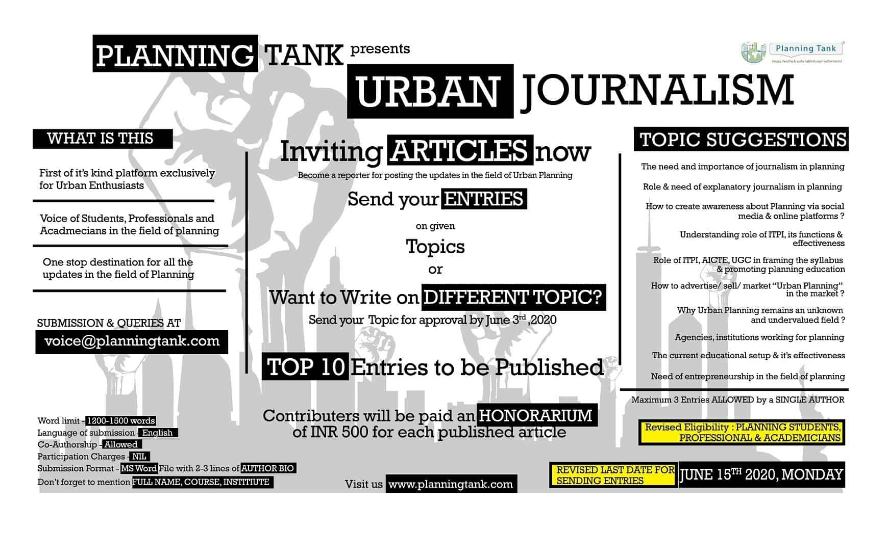 Updated - Urban Journalism Image Poster
