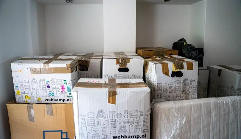 Cardboard boxes Moving Home at Christmas
