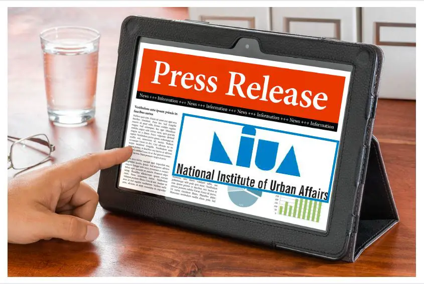 Press Release - NIUA