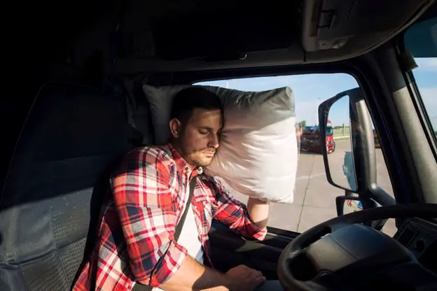 Sleep Deprived Truck Drivers